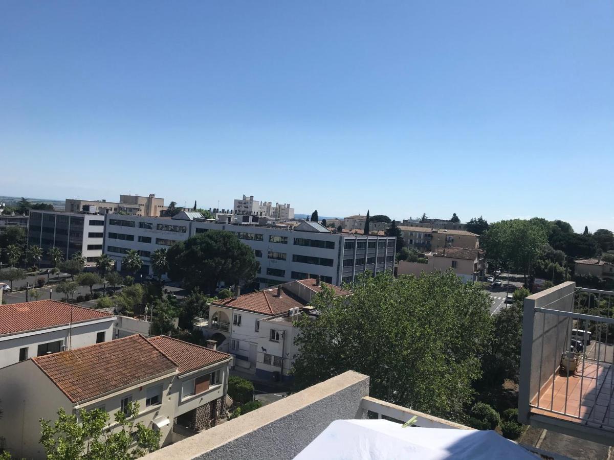 Bel Appartement Avec Vue Et Parking Prive Béziers Exterior foto